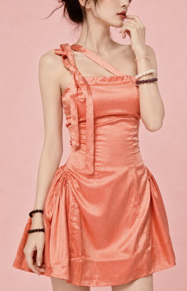 Coral Kiss mini Dress